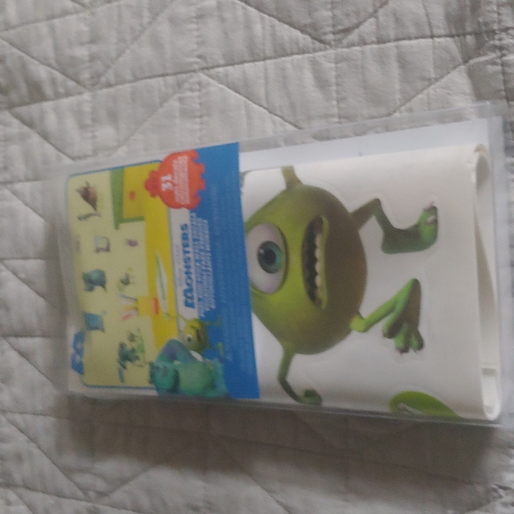 Monster inc peel and stick wall decals